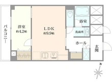 【東京都/渋谷区幡ヶ谷】秀和幡ヶ谷レジデンス 間取り図