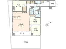 【東京都/渋谷区千駄ヶ谷】サンビューハイツ外苑 間取り図
