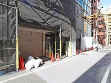 【東京都/新宿区新宿】藤和新宿御苑コープ 外観：大規模修繕工事実施中