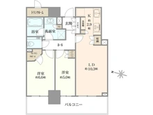 【東京都/新宿区西新宿】パークタワー西新宿 間取り図