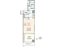 【東京都/新宿区西新宿】キャッスルマンション西新宿 間取り図