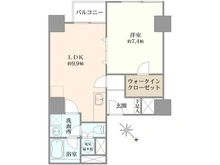 【東京都/新宿区西新宿】トーカン新宿キャステール 間取り図