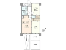 【東京都/渋谷区幡ヶ谷】ライオンズガーデン幡ヶ谷 間取り図