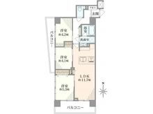 【東京都/渋谷区笹塚】アルス笹塚 間取り図