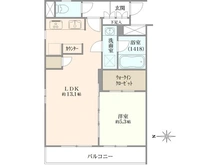【東京都/渋谷区千駄ヶ谷】ライオンズマンション原宿 間取り図