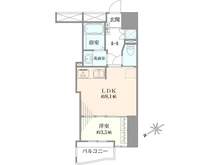 【東京都/新宿区新宿】アクシア新宿御苑 間取り図