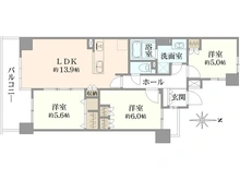 【東京都/中野区本町】パーク・ハイム中野坂上 間取り図