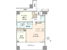 【東京都/中央区築地】イニシア築地レジデンス 間取り図