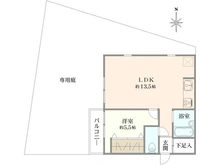 【東京都/新宿区若松町】サンセゾン若松町 間取り図