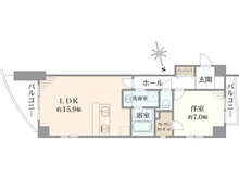 【東京都/杉並区西荻北】ベルフォート西荻 間取り図