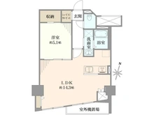 【東京都/渋谷区笹塚】パールハイツ笹塚 間取り図