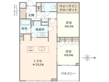 【東京都/新宿区下落合】ザ・サンメゾン目白近衛町エルド 間取り図