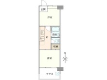 【東京都/渋谷区代々木】参宮橋コーポラス 間取り図