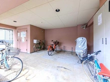 【東京都/渋谷区西原】ルセージュ初台 駐輪場