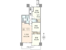 【埼玉県/川口市並木】コスモ川口並木町 間取り図