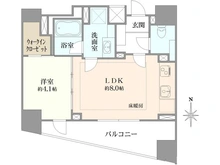 【東京都/渋谷区代々木】シティハウス代々木 間取り図