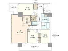【神奈川県/横浜市神奈川区鶴屋町】THE YOKOHAMA FRONT TOWER 間取り図