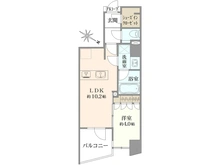 【東京都/目黒区目黒】オークプレイス目黒行人坂 間取り図