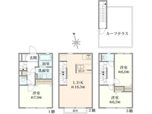 【東京都/中野区上鷺宮】ユーロコート鷺ノ宮 間取り図