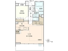 【東京都/渋谷区初台】プラウド代々木初台 間取り図