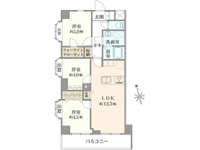 【東京都/中野区南台】ライオンズマンション中野南台 間取り図