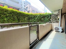 【東京都/渋谷区代々木】マンションアクロス代々木 バルコニー