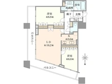 【東京都/新宿区西新宿】コンシェリア西新宿TOWER’S WEST 間取り図