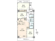 【東京都/世田谷区鎌田】ルネサンス二子玉川 間取り図