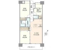 【埼玉県/川越市菅原町】ライオンズマンション川越駅東 間取り図