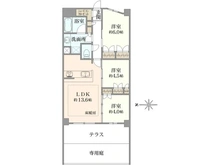 【埼玉県/川越市久保町】パレステージ本川越 間取り図