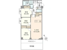 【東京都/武蔵野市吉祥寺本町】藤和吉祥寺マンションハイツ扇山 間取り図