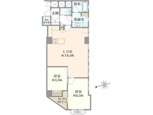 【東京都/武蔵野市御殿山】井の頭第2パークサイドマンション 間取り図