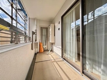 【東京都/西東京市柳沢】パークホームズ田無サウスレジデンス バルコニー：大規模修繕工事中