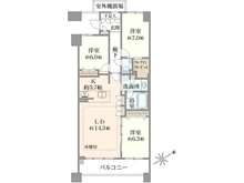 【東京都/武蔵野市吉祥寺東町】吉祥寺レジデンシア 間取り図