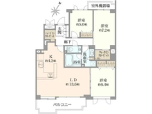 【東京都/杉並区上荻】テラス西荻窪 間取り図