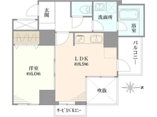 【東京都/練馬区関町北】ダイアパレス関町 間取り図