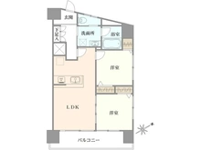 【東京都/武蔵野市中町】武蔵野サマリヤマンション 間取り図