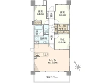【東京都/武蔵野市吉祥寺北町】パークホームズ吉祥寺北町三丁目 間取り図
