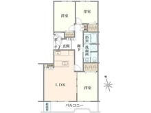 【東京都/西東京市西原町】西原グリーンハイツ10号棟 間取り図