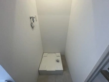 【東京都/武蔵野市御殿山】第2ジョージパークハイツ 洗面室：洗濯機置場