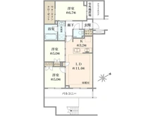 【東京都/武蔵野市吉祥寺本町】オープンレジデンシア吉祥寺本町 間取り図