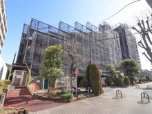 【東京都/西東京市柳沢】ザ・ガーデンハウス武蔵野 外観：大規模修繕中