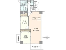 【東京都/三鷹市下連雀】朝日第2三鷹マンション 間取り図