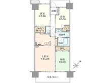 【東京都/西東京市芝久保町】パークウエスト東京イーストブロック C棟 間取り図