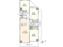 【東京都/西東京市田無町】ウイングヒルズ田無本町 間取り図