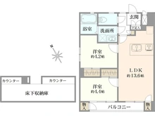 【東京都/武蔵野市中町】ニューミタカマンション 間取り図