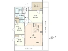 【東京都/武蔵野市吉祥寺本町】オープンレジデンシア吉祥寺本町テラス 間取り図