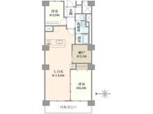 【東京都/西東京市芝久保町】武蔵野スカイハイツ 間取り図