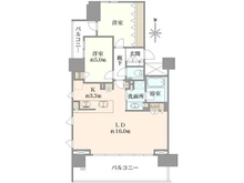 【東京都/武蔵野市境南町】シティテラス武蔵境 間取り図