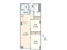 【東京都/三鷹市下連雀】三鷹紅林マンション 間取り図